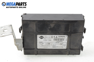 Central lock module for Nissan Almera Tino 2.2 dCi, 115 hp, minivan, 2001 № Siemens 5WK48512