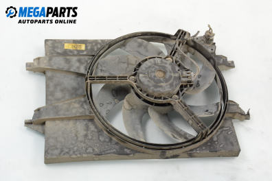 Radiator fan for Ford Fiesta V 1.25 16V, 75 hp, hatchback, 2003