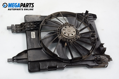 Radiator fan for Renault Scenic II 1.9 dCi, 131 hp, minivan, 2005