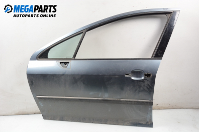 Door for Peugeot 407 2.0 HDi, 136 hp, sedan, 2004, position: front - left