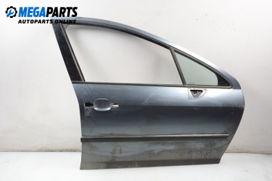 Ușă for Peugeot 407 2.0 HDi, 136 hp, sedan, 2004, position: dreaptă - fața