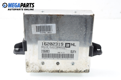 ECU for Opel Vectra B 1.6 16V, 100 hp, sedan, 1996 № 16202319