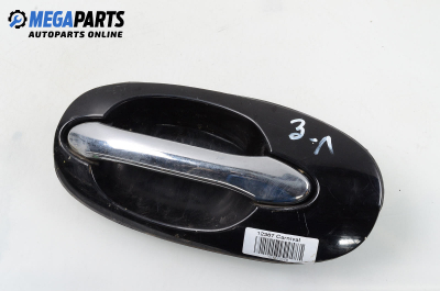 Outer handle for Kia Carnival 2.9 CRDi, 144 hp, minivan, 2004, position: rear - left