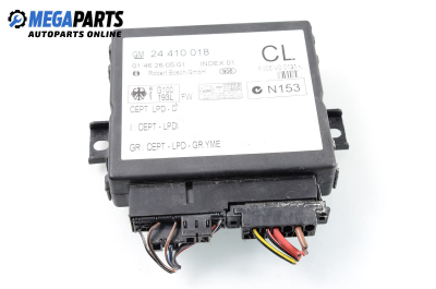 Komfort-modul for Opel Zafira A 2.2 16V, 147 hp, minivan automatic, 2001 № GM 24410018 CL