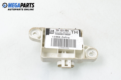 Sensor airbag for Opel Zafira A 2.2 16V, 147 hp, minivan automatic, 2001 № GM 09133264