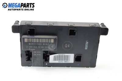 Modul ușă for Mercedes-Benz C-Class 203 (W/S/CL) 2.7 CDI, 170 hp, combi, 2002 № 203 820 12 85