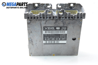 ECU for Mercedes-Benz E-Class 210 (W/S) 2.3, 150 hp, sedan, 1995 № 0175451932