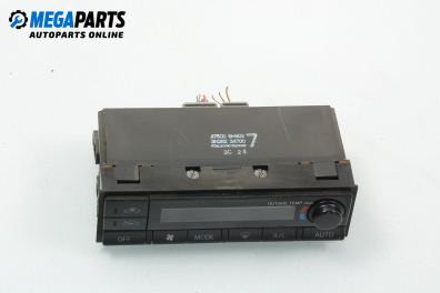 Air conditioning panel for Nissan X-Trail 2.2 Di 4x4, 114 hp, suv, 2003