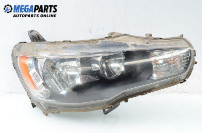 Headlight for Mitsubishi Lancer 1.8, 143 hp, sedan, 2009, position: right