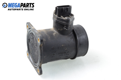 Air mass flow meter for Nissan Almera Tino 2.2 dCi, 115 hp, minivan, 2000 № Bosch 0 280 218 005