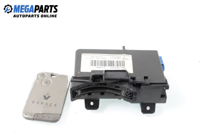 Card reader for Renault Espace IV 2.2 dCi, 150 hp, minivan, 2003 № 8200224594