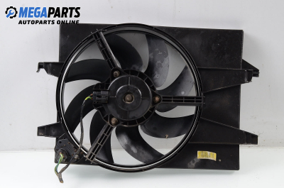 Radiator fan for Ford Fiesta V 1.25 16V, 75 hp, hatchback, 2003