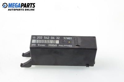 Light module controller for Mercedes-Benz C-Class 202 (W/S) 2.5 TD, 150 hp, station wagon, 1997 № 202 542 04 32