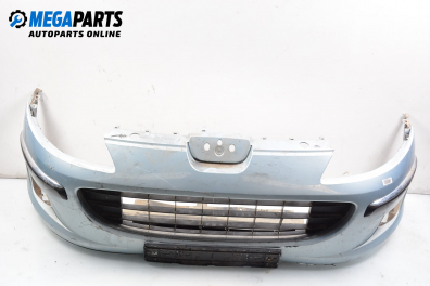 Front bumper for Peugeot 407 2.0 HDi, 136 hp, sedan, 2005, position: front