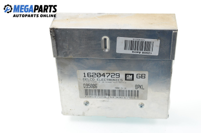 ECU for Opel Astra F 1.6, 71 hp, hatchback, 1995 № 16204729 GB