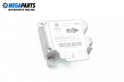 Airbag module for Opel Zafira A 2.0 16V DTI, 101 hp, minivan, 2001 № Siemens 5WK42978