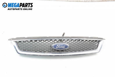 Grill for Ford Focus II 1.6 TDCi, 109 hp, hatchback, 2005, position: front