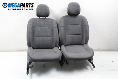 Seats set for Renault Clio II 1.5 dCi, 65 hp, hatchback, 2004