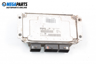 ECU for Peugeot 206 1.6 16V, 109 hp, hatchback, 2001 № Bosch 0 261 206 942