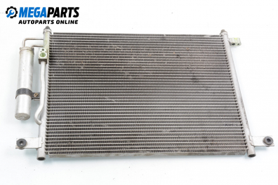 Air conditioning radiator for Chevrolet Aveo 1.2, 72 hp, sedan, 2006