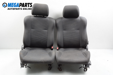 Seats set for Mazda 323 (BG) 1.5 16V, 88 hp, coupe, 1996