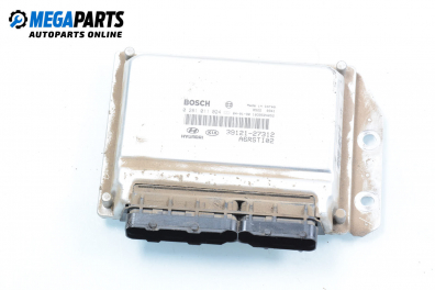 ECU for Kia Carens 2.0 CRDi, 113 hp, minivan, 2004 № Bosch 0 281 011 024