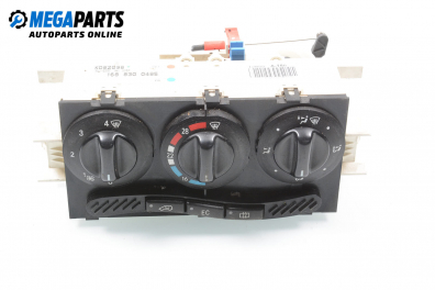 Air conditioning panel for Mercedes-Benz A-Class W168 1.6, 102 hp, hatchback, 1998