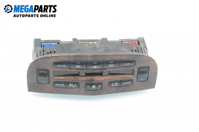 Bedienteil climatronic for Peugeot 607 2.2 HDi, 133 hp, sedan automatic, 2001