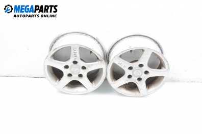 Alloy wheels for Mazda Premacy (1999-2005) 14 inches, width 6 (The price is for two pieces)