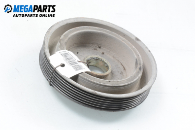 Damper pulley for Peugeot 407 2.0, 136 hp, sedan, 2004