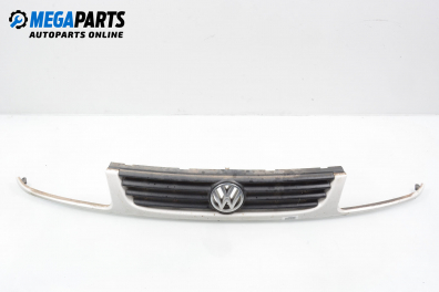 Grill for Volkswagen Polo (6N/6N2) 1.4 16V, 100 hp, hatchback, 1997, position: front