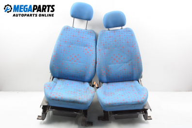 Seats set for Opel Agila A 1.0 12V, 58 hp, hatchback, 2002