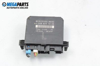 Door module for Mercedes-Benz CLK-Class 208 (C/A) 2.0, 136 hp, coupe, 1999 № 208 820 15 26