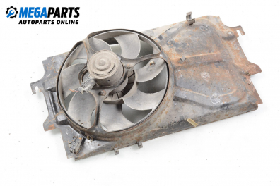 Radiator fan for Ford Escort 1.4, 71 hp, hatchback, 1991