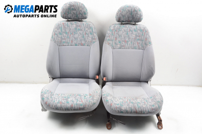 Seats set for Daewoo Lanos 1.5, 86 hp, sedan, 2000