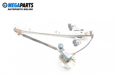 Manual window lifter for Toyota Avensis 1.6 VVT-i, 110 hp, sedan, 2001, position: rear - right