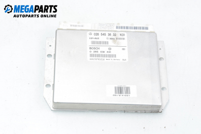 ESP+BAS module for Mercedes-Benz A-Class W168 1.6, 102 hp, hatchback, 1999  № Bosch 0 265 109 431