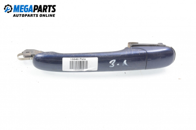 Outer handle for Volkswagen Polo (6N/6N2) 1.9 SDI, 64 hp, hatchback, 2000, position: rear - left