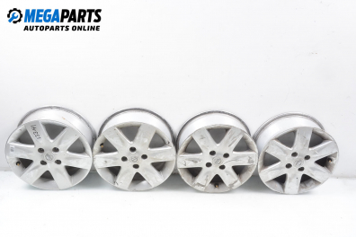 Alloy wheels for Nissan Micra (K12) (2002-2010) 15 inches, width 5,5 (The price is for the set)