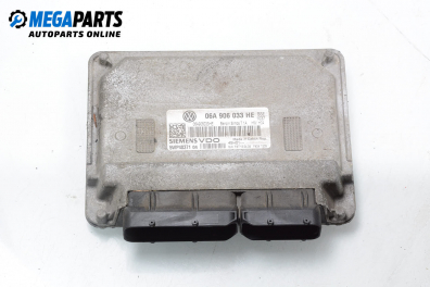 ECU for Seat Leon (1P) 1.6, 102 hp, hatchback, 2008 № 06A 906 033 HE