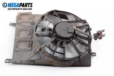 Radiator fan for Saab 9-3 2.2 TiD, 125 hp, hatchback, 2001