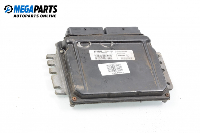 ECU for Renault Clio II 1.4, 75 hp, sedan, 2003 № Siemens S110138000 C