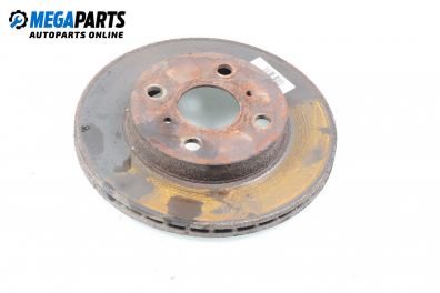 Brake disc for Toyota Yaris 1.0 16V, 68 hp, hatchback, 2002, position: front