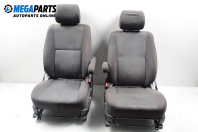 Sitze for Toyota Avensis Verso 2.0 D-4D, 116 hp, minivan, 2003