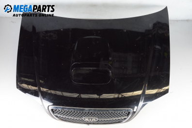 Bonnet for Kia Carnival 2.9 CRDi, 144 hp, minivan automatic, 2004, position: front