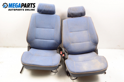 Seats set for Peugeot 106 1.0, 45 hp, hatchback, 1996