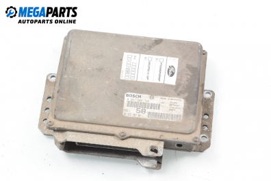 ECU for Citroen Saxo 1.1, 60 hp, hatchback, 1999 № Bosch 0 261 204 788