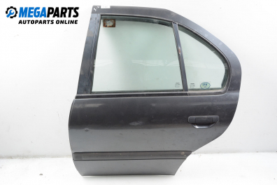 Door for Nissan Primera (P10) 1.6, 90 hp, sedan, 1994, position: rear - left