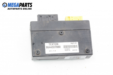 Module for Peugeot 206 CC (2D) (09.2000 - ...), № 9644337080