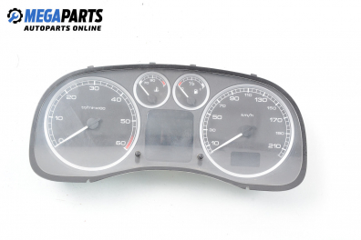 Instrument cluster for Peugeot 307 (3A/C) (2000-08-01 - ...) 2.0 HDi 110, 107 hp